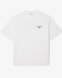 Camiseta estampada de corte amplio de punto jersey grueso