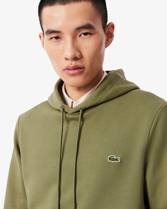 Sudadera con capucha de felpa de algodón