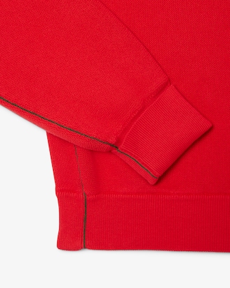 Jersey de algodón con punto de musgo
