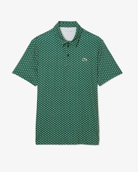 Polo de golf de corte regular con estampado