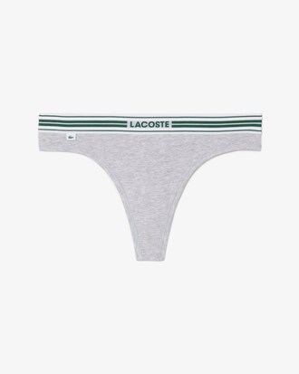 Tanga de algod&oacute;n el&aacute;stico