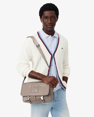 Bolso con solapa Lacoste Classic