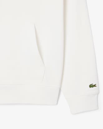 Sudadera con capucha con detalles de marca estampados en relieve