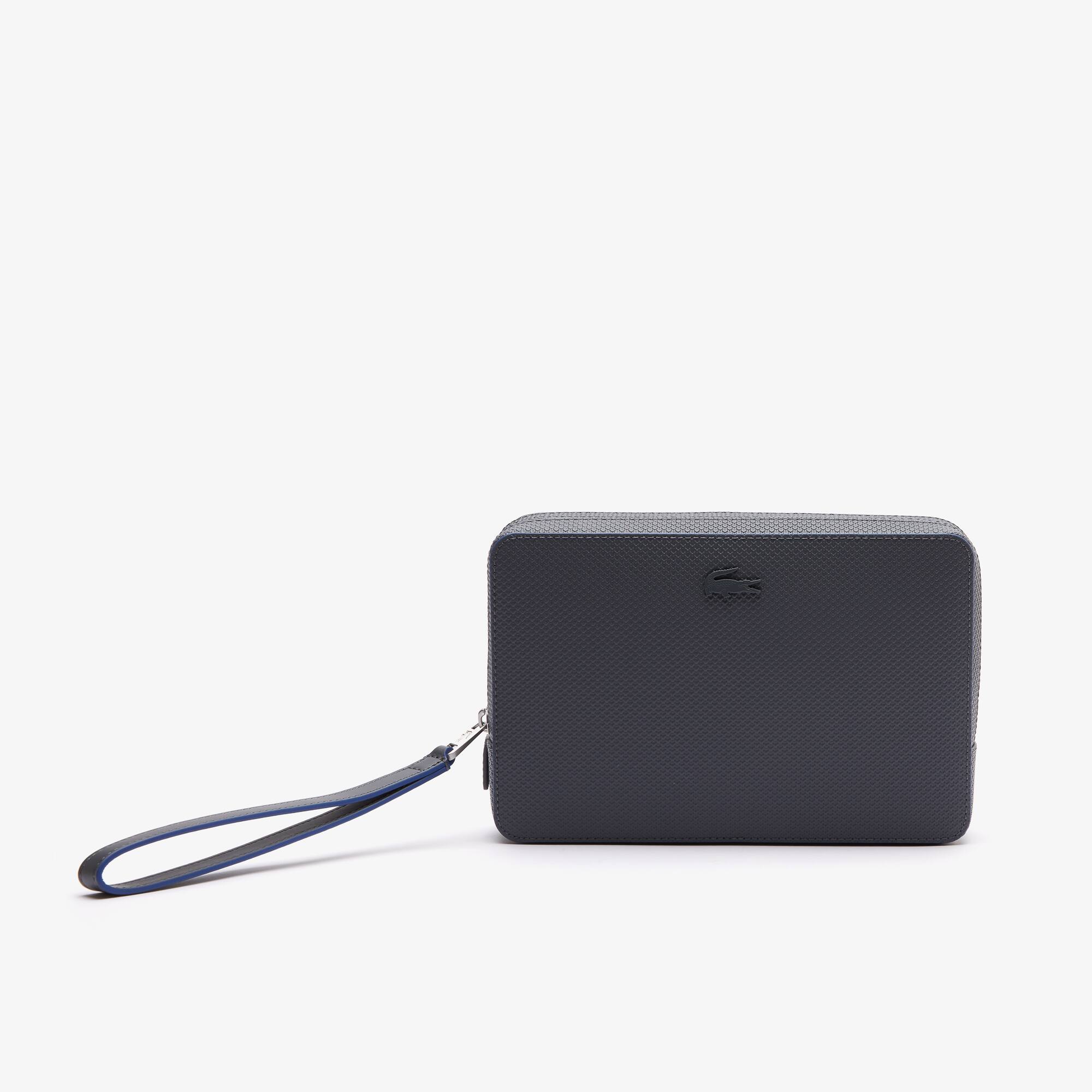 Clutch grande de hombre Chantaco en piel piqué - Pequeños artículos de piel para  hombre - Novedades 2022 | Lacoste
