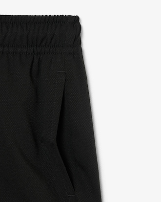 Pantal&oacute;n corto deportivo de tafet&aacute;n de rombos