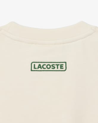 Sudadera de felpa con estampado de tenis