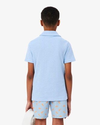 Polo de tejido de rizo