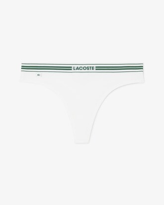 Tanga de algod&oacute;n el&aacute;stico