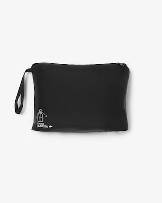 Chaqueta larga plegable hidrófuga