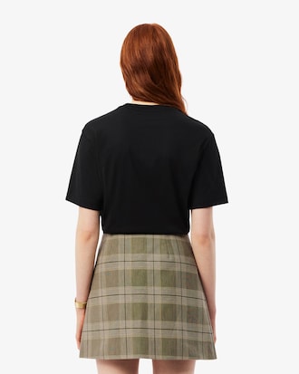 Camiseta de corte holgado de algodón suave