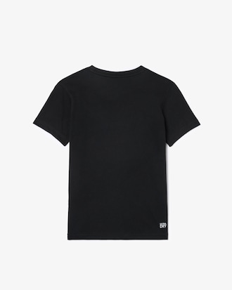 Camiseta de tenis de algodón técnico oversized