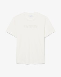 Camiseta con bordado de tenis