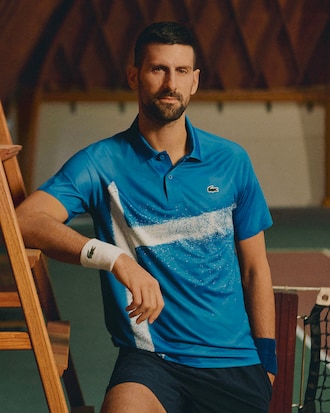 Polo oficial Lacoste Tennis x Novak Djokovic