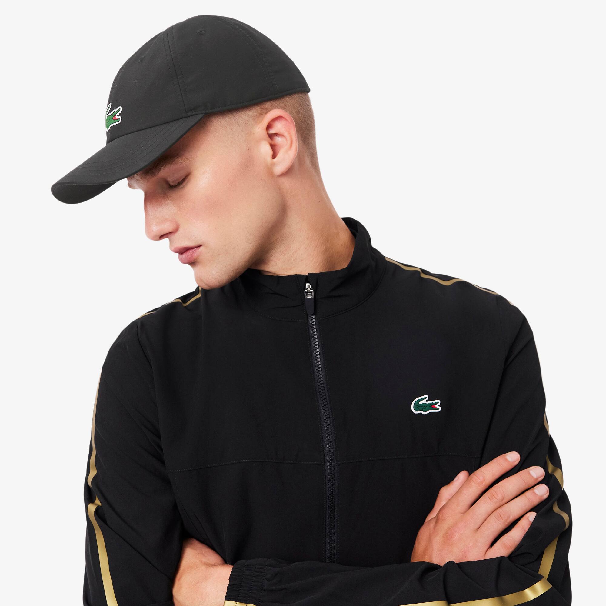 gorra lacoste negra