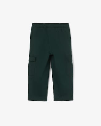 Pantal&oacute;n cargo de sarga de algod&oacute;n