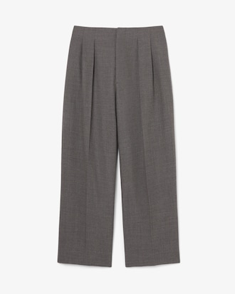 Pantal&oacute;n sastre de corte recto Lacoste x Wang Yibo