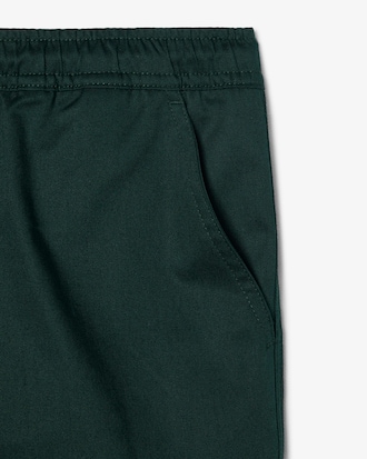 Pantal&oacute;n cargo de sarga de algod&oacute;n