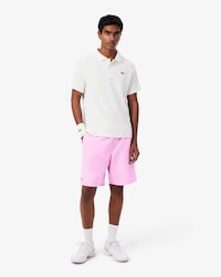 Pantal&oacute;n corto de tenis de tafet&aacute;n de rombos ligero