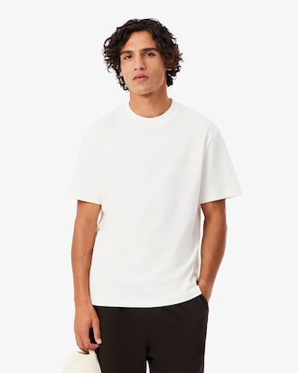 Camiseta de punto jersey texturizado