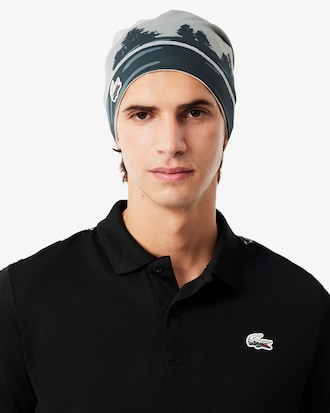 Polo deportivo con cocodrilo con paisaje Ultra-Dry