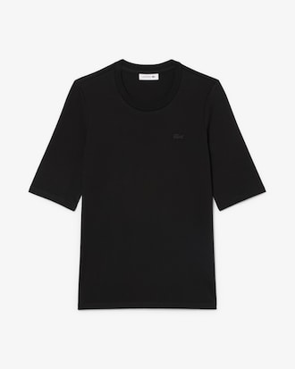 Camiseta de manga francesa de algod&oacute;n suave