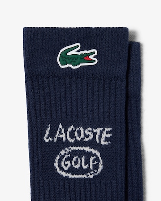 Calcetines de golf de algod&oacute;n boucl&eacute;