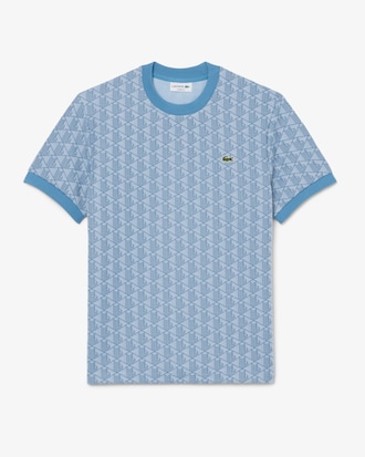 Camiseta de jacquard con monograma