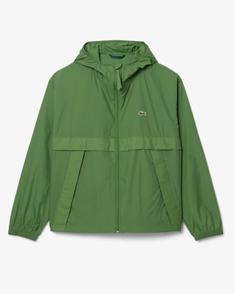 Chaqueta replegable ligera hidr&oacute;fuga