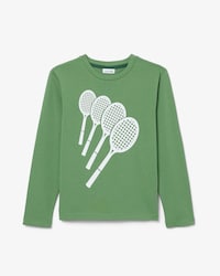 Camiseta de manga larga de algod&oacute;n