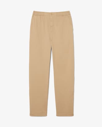Pantal&oacute;n chino de corte regular de sarga de algod&oacute;n