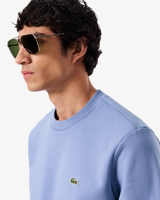 Sudadera de cuello redondo de felpa