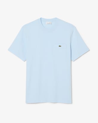 Camiseta de algod&oacute;n con bolsillo en el pecho