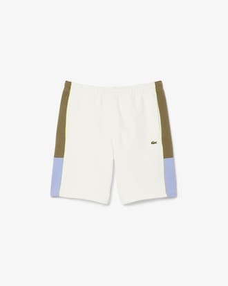 Pantal&oacute;n corto color block de felpa