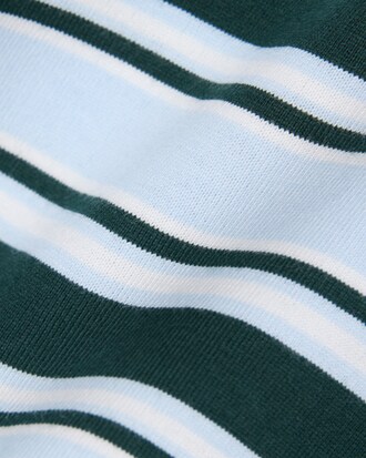 Long Sleeved Striped Jersey T-shirt