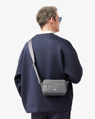 Bolso de reportero Langon de petit piqu&eacute;