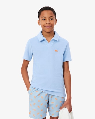 Polo de tejido de rizo