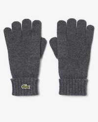 Guantes de punto jersey de lana