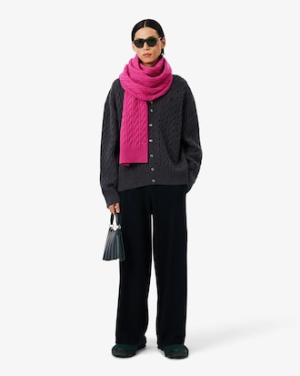 Pañuelo con motivos de ochos de cachemir Runway