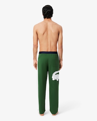 Pantalón de loungewear de felpa estampada