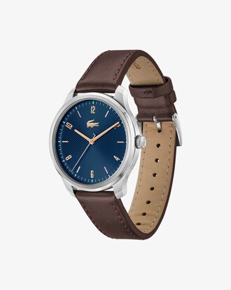 Reloj con correa de piel Lisbon