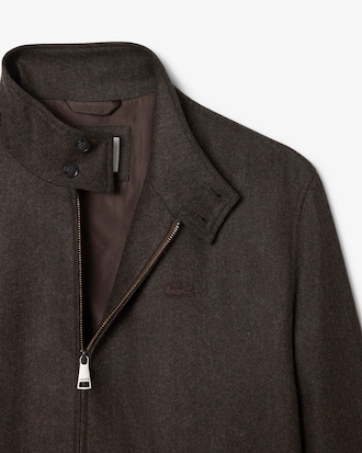 Chaqueta Harrington de lana