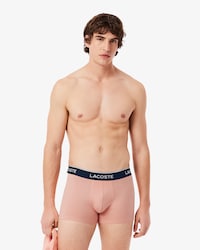 Pack de 3 calzoncillos de algod&oacute;n el&aacute;stico