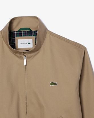 Chaqueta Harrington de sarga hidrófuga