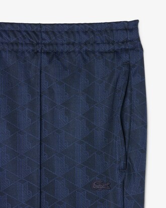 Pantal&oacute;n de ch&aacute;ndal de jacquard con monograma