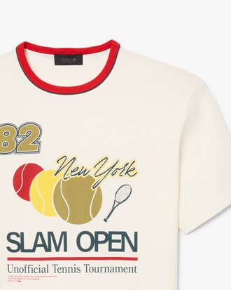 Camiseta con estampado de tenis Runway