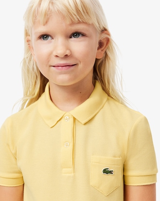 Vestido polo de piqué
