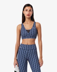 Bralette deportivo elástico con sujeción media