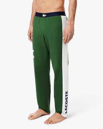 Pantalón de loungewear de felpa estampada