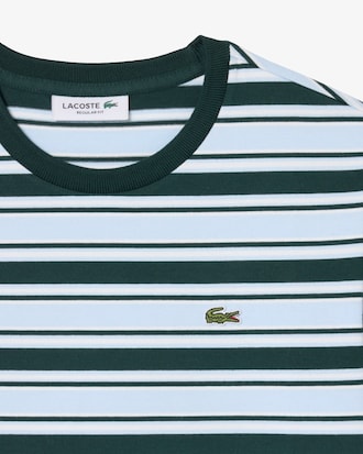 Long Sleeved Striped Jersey T-shirt