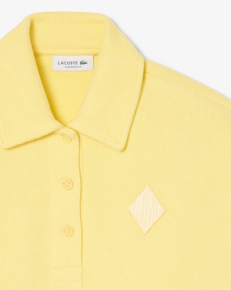 Sudadera tipo polo de canal&eacute; oversized